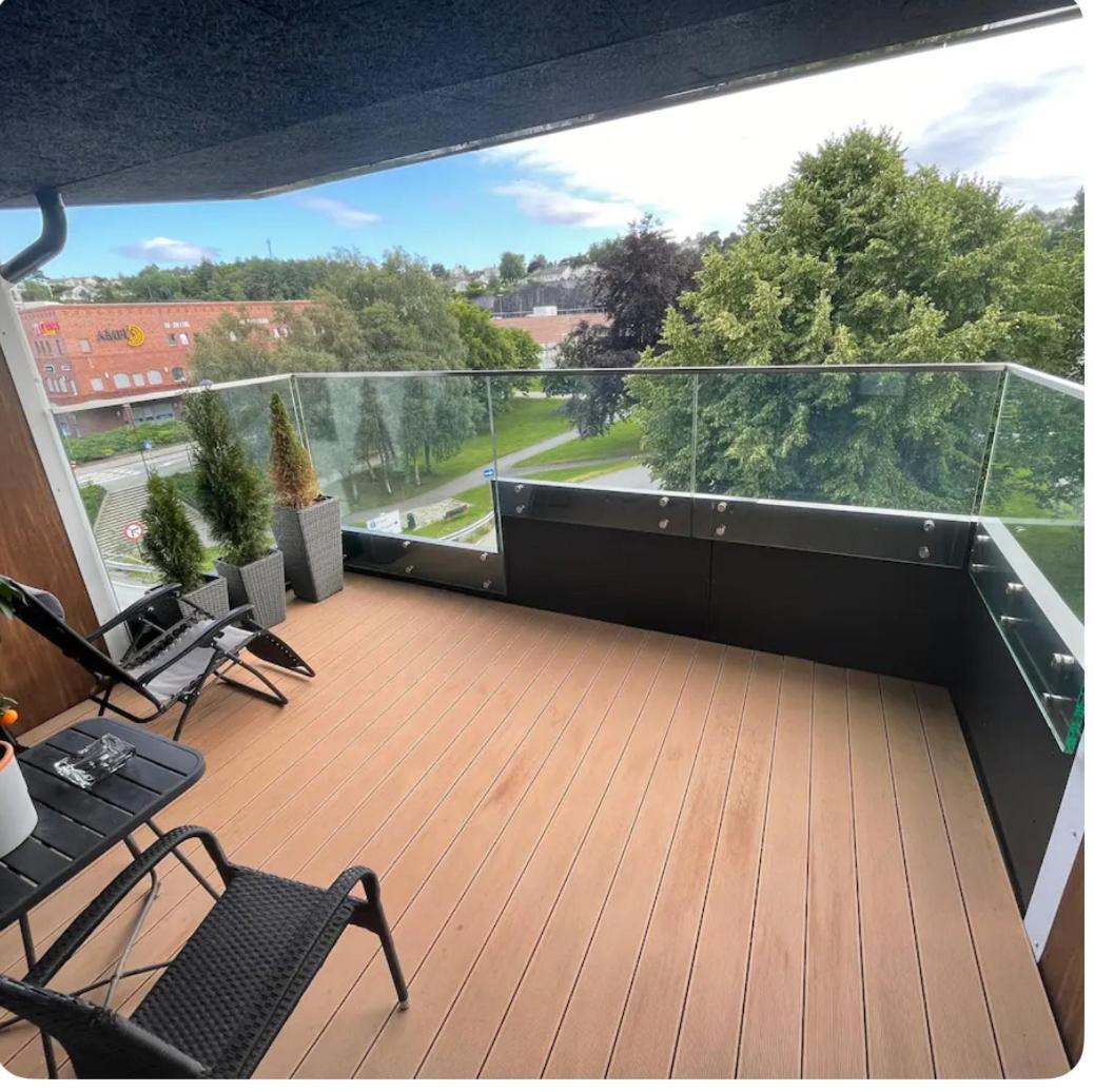 Moderne Leilighet Stord Exteriör bild